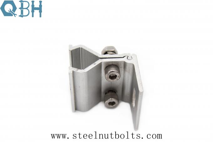 OEM Aluminium6005-t5 Roestvrij staal 304 Klemmen van het Zonnepaneeldak 1
